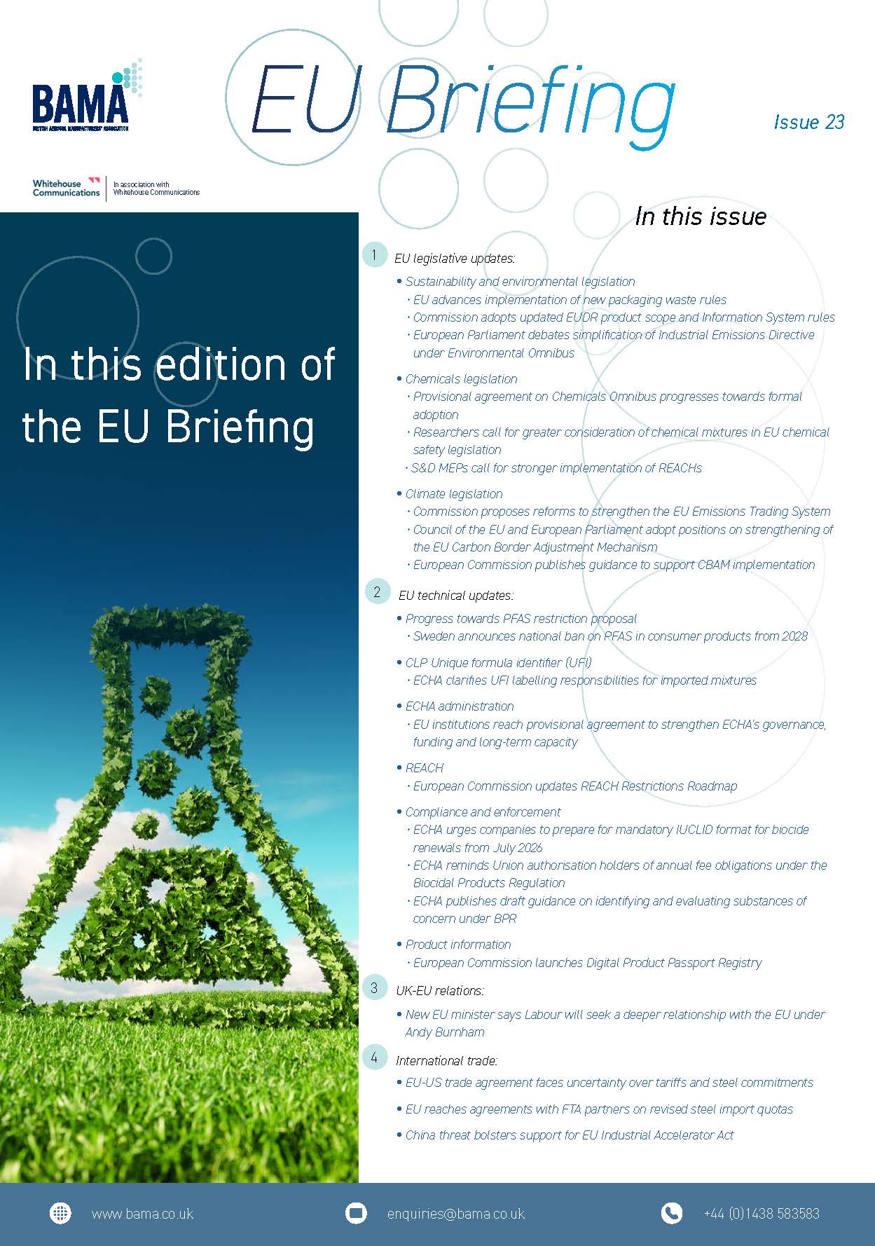 EU Briefing Issue 23